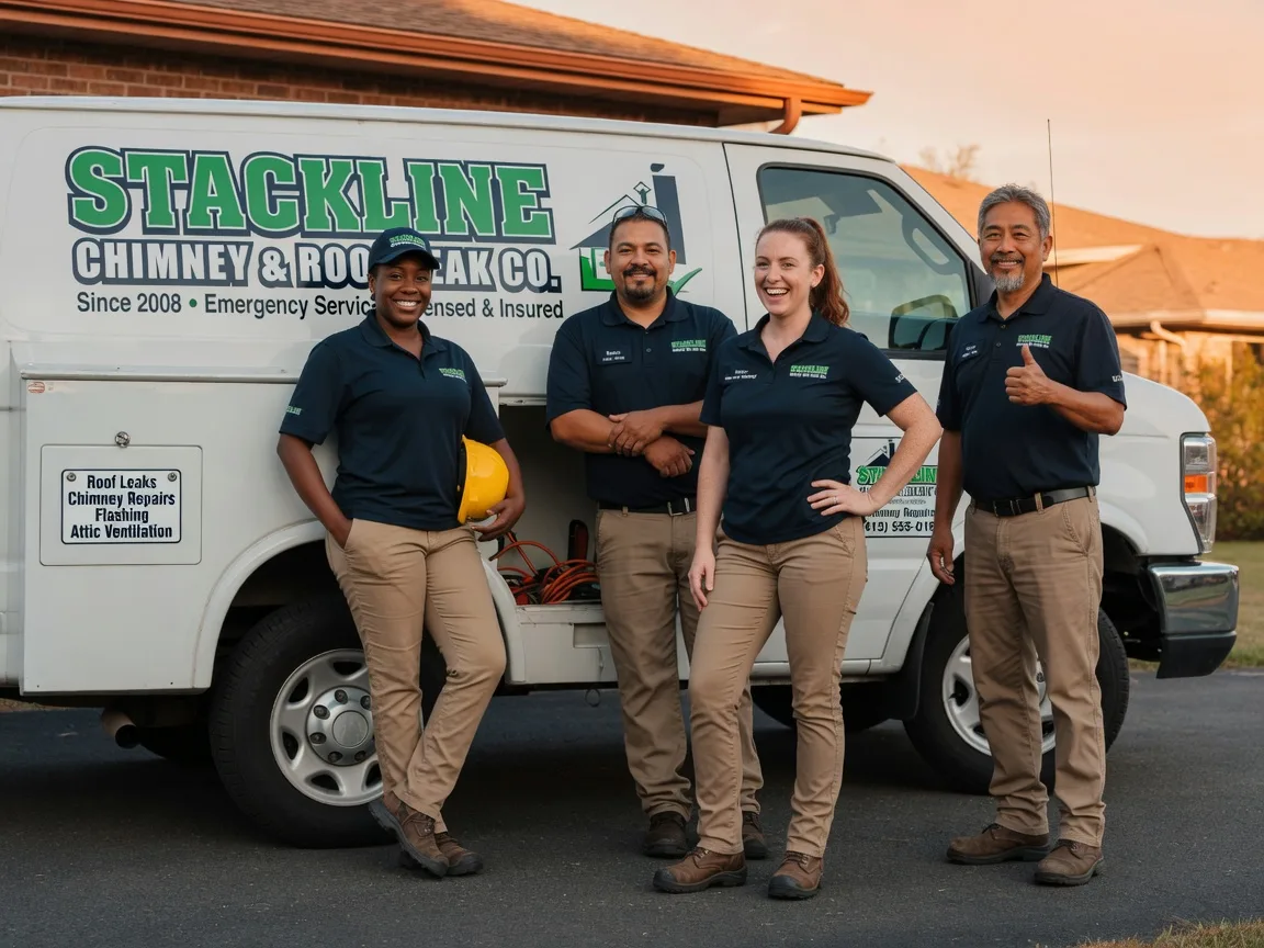 Chimney flashing repair company in Bloomington Springs, TN